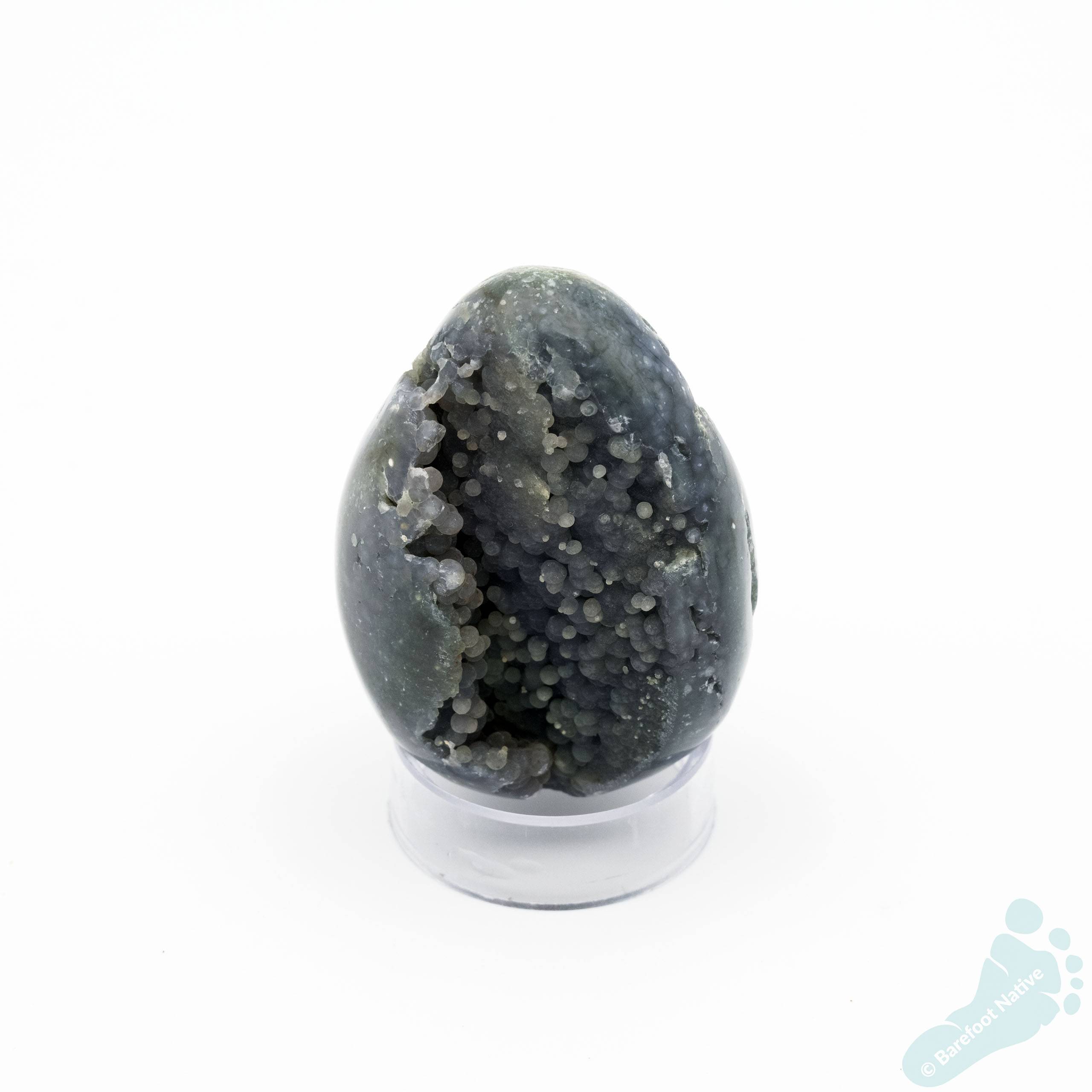 Grape Agate Geode Egg From Mamuju, Sulawesi Province, Indonesia- Botryoidal Amethystine Microcrystalline Quartz Chalcedony 119