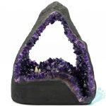 AAA Amethyst Quartz with Dogtooth Calcite Cathedral