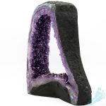 AAA Amethyst Quartz with Druze Goethite Cathedral