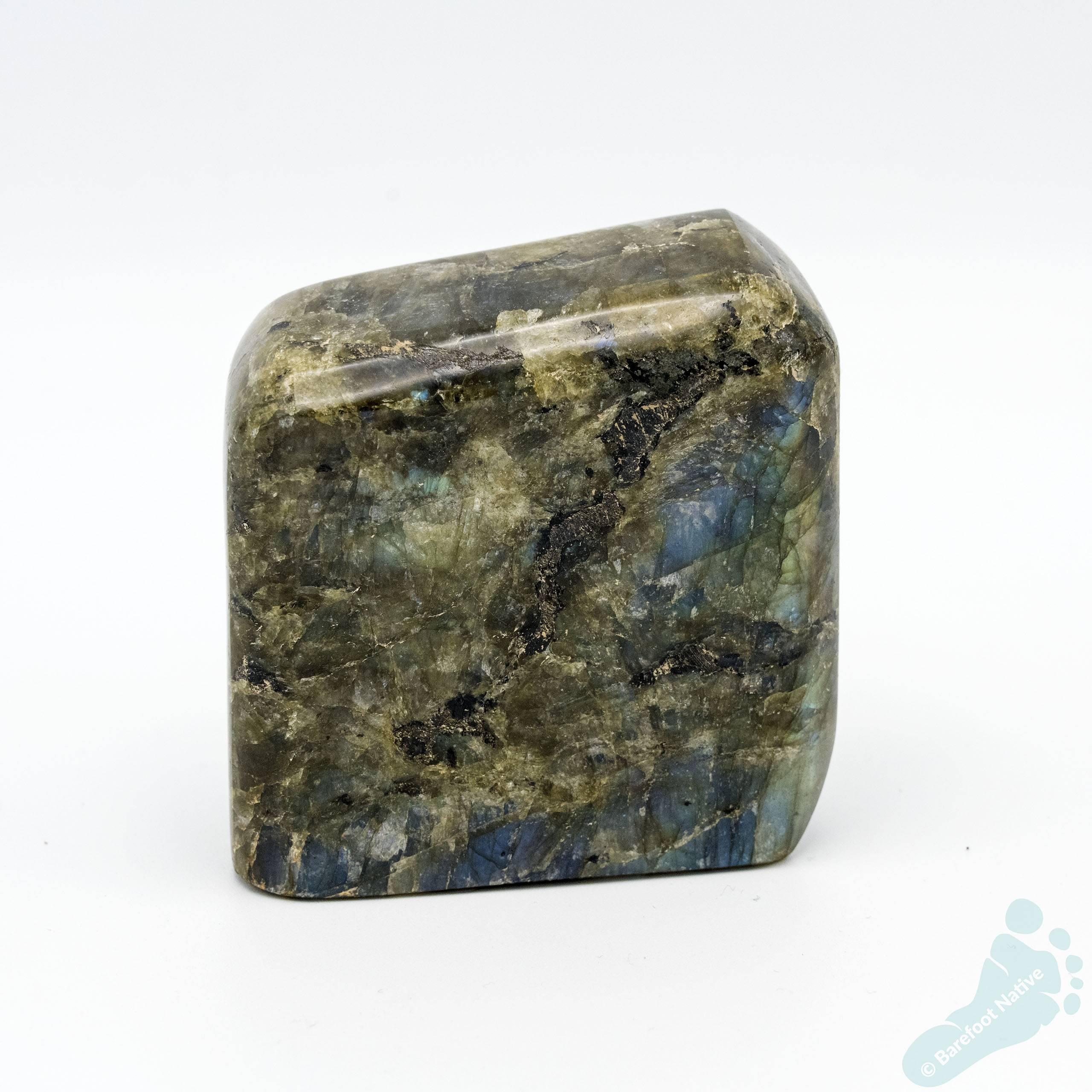 Labradorite (Spectrolite) Polished Free Form From Madagascar L-248 1