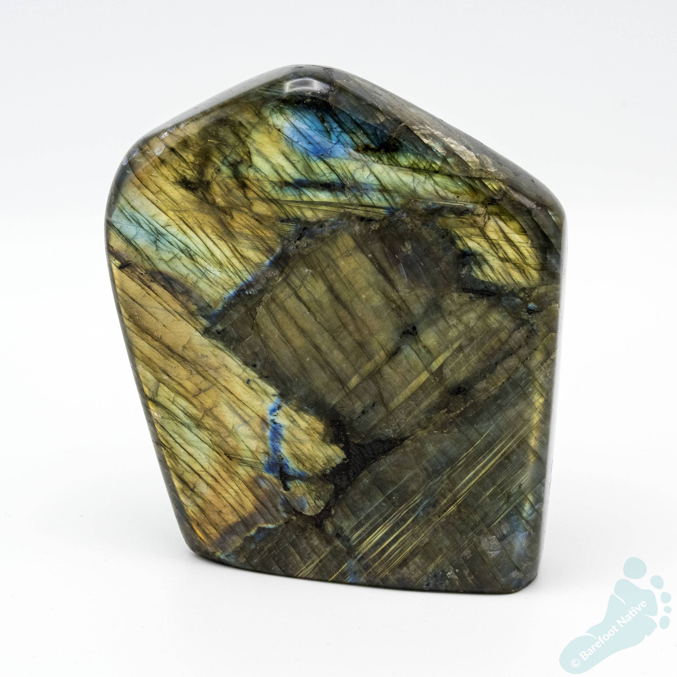 Labradorite (Spectrolite) Polished Free Form From Madagascar L-350 1