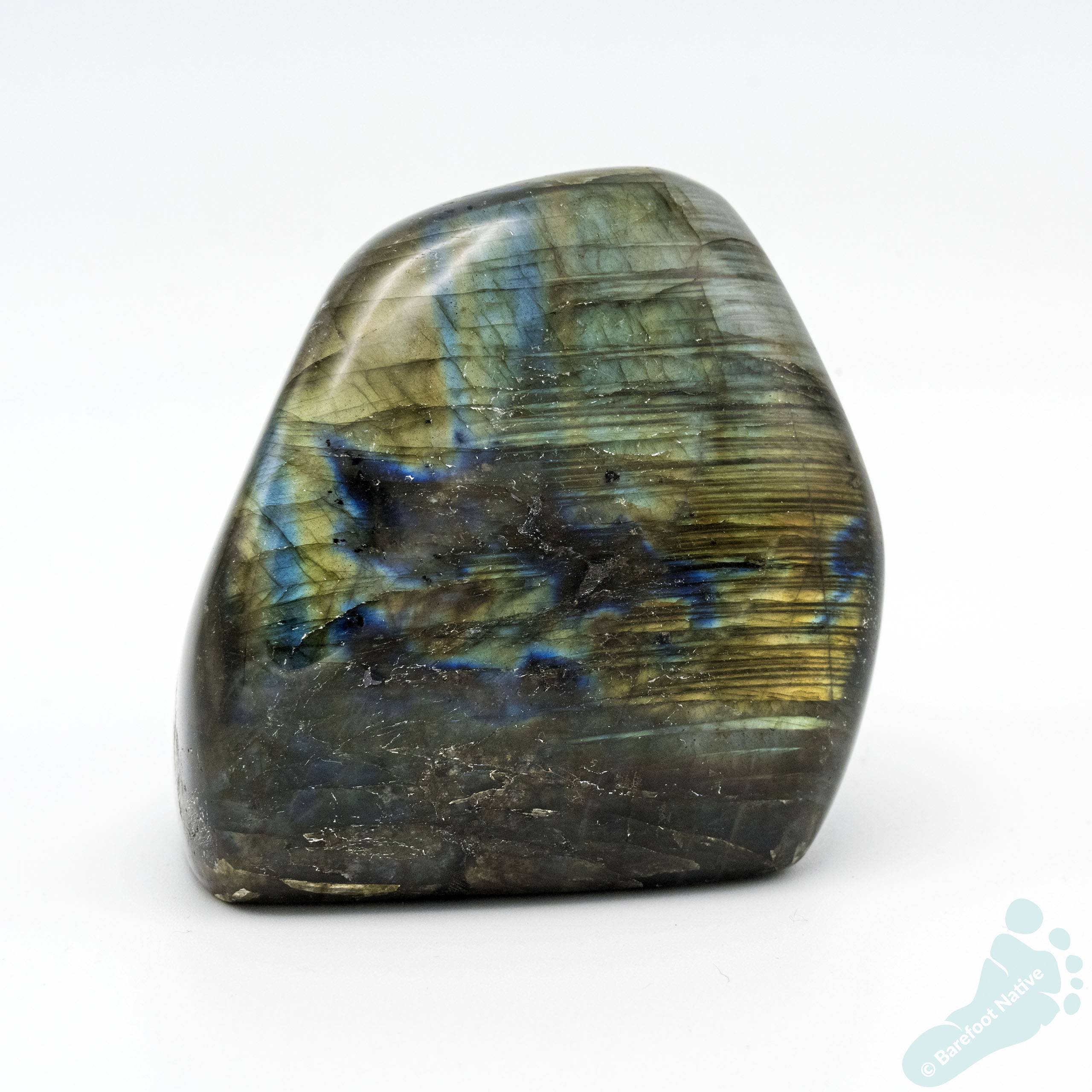 Labradorite (Spectrolite) Polished Free Form From Madagascar L-480 1