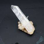 Lemurian Quartz With Iron Crystal Cluster From Brazil 2